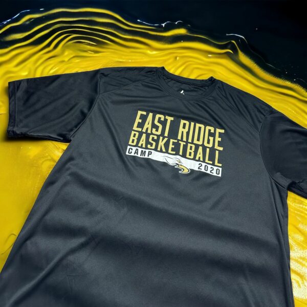 T shirt East Ridge Basketball noir