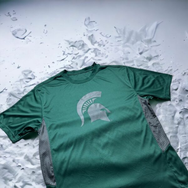 T shirt north spartans vert