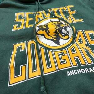 Sweat à capuche Universitaire Cougars – Taille L