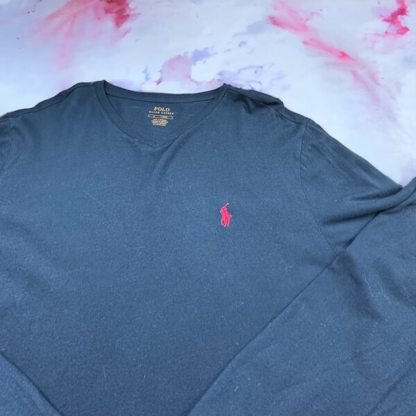 T-shirt Ralph Lauren manche longue - Taille XL – Image 3