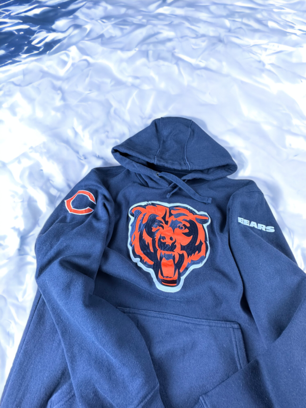 Sweat à capuche zippé Universitaire BEARS - Taille M – Image 3